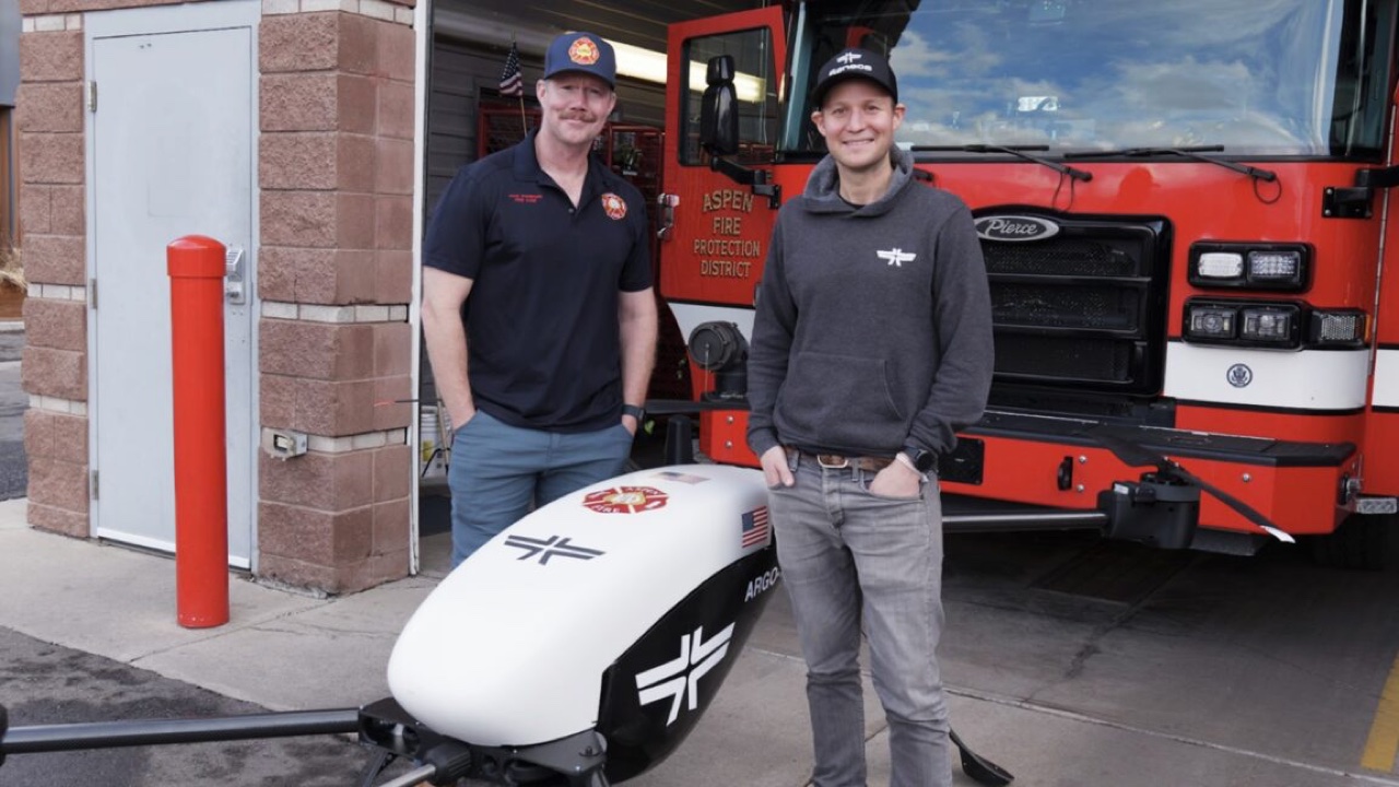 Seneca Argo-1 firefighting drone at Aspen Fire Protection District